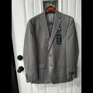 Ralph Lauren Men’s Suit Jacket/Blazer Size 42 Long Grey NWT ULTRAFLEX